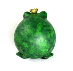 Ceramic Garden Prince Charming Frog