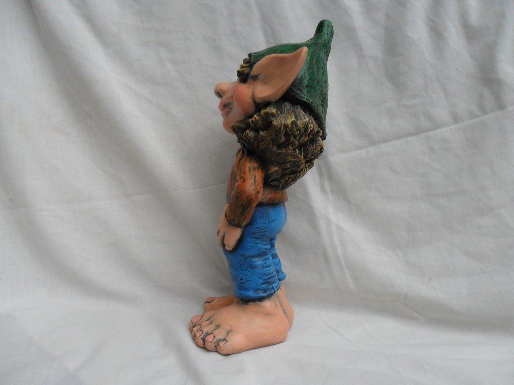 Ceramic Painted Gnome or Imp