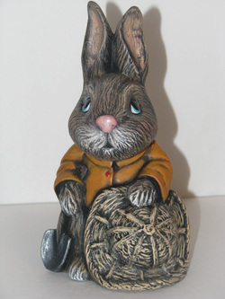 Ceramic Garden Bunny