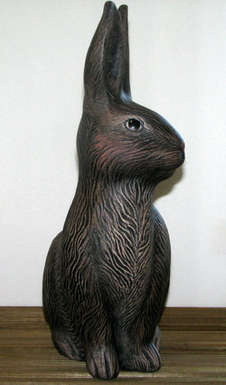 Ceramic Large garden bunny