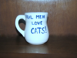Real Men Love Cats Mug
